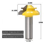 Fresa Madera 45° Vástago De 1/2 Para Marcos Ensamble - Imagen 7