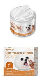 Toallitas Mascotas Ojos Limpieza Antiséptica Aloe Vera 60un