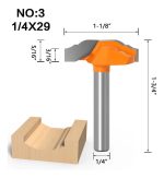 Fresa Madera Moldura Marcos 1/4*29 N3 Toma De  1/4 - Imagen 2