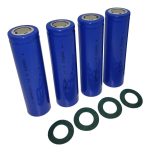 Celdas Li-ion 18650 ( 4un ) 3.7v A 4.2v Max 1ah Sin Placas - Imagen 2