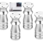 Patas Mueble Sillón Cama Sofá 4un 10cm Gota Duro-aluminio..