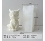 Molde Silicona Velas Y Jabón Gato Hechicero - Imagen 5