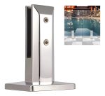 Soporte De Montaje Abrazadera Para Balaustrada Vidrio 1un