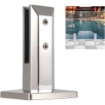 Soporte De Montaje Abrazadera Para Balaustrada Vidrio 1un