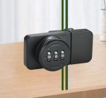 Cerradura Vidrio A Vidrio De 5 A 8mm Con Clave Negra - Imagen 3