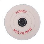 Pulido Joyas Rueda Tela Algodon 6 X 50mm