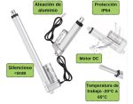 Actuador Lineal Dc 12v Extensión 100cm, Elevador Elé - Imagen 2