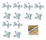 Soporte Escuadra Mecano Metálica Zinc Muebles Armables 12un