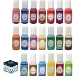 Pigmento Perla Para Maquillaje, Uñas, Labial Etc. 20pc Perla