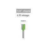 Fresa Madera Rectificadora Vástago  1/4  X 14 - Imagen 2