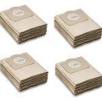 Set 20 Bolsas De Papel Aspiradora Karcher Wd3-se4001-nt 20
