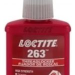 Loctite 263 Traba Perno Rojo 50ml Viscosidad: 400-600 Mpa