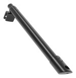 Barra Soporte En Angulo De Vidrio De Ducha Negra 100-120cm - Imagen 5