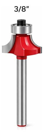 Fresa Madera Cuarto Rodón Vástago 1/4 X R9.52 - Imagen 3