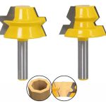 Fresa Madera Tinajas Grados Bástago 8mmx22.2mm