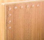 50 Tope Goma Autoadhesivo Silicona 10mmx3mm Puertas Mueble - Imagen 2