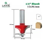 Fresa Madera Cuarto Rodon Bástago 1/2 X R 1/2 - Imagen 2