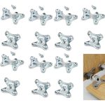 Soporte Escuadra Mecano Metálica Zinc Muebles Armables 20un