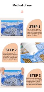 Pegamento Para Puzzles Y Conservador Rompecabezas Filtro Uv - Imagen 2