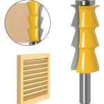 Fresa Madera Moldura Zócalo Marcos Vástago  1/2  X Tipo M