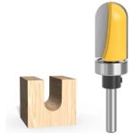 Fresa Madera Copiadora Canal Toma 1/4 X 3/4 1pcs