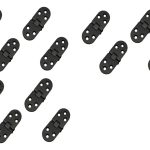 Bisagra Para Puerta Mueble Armario Plegable 180° 12 Uni
