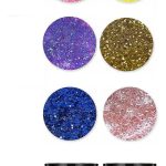 6 Lentejuelas Glitter Purpurina Decoración Uñas Ojos Cuerpo