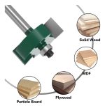 Fresa Madera T Dif Prof De Canal 1/2 O 12.7a Bástago 1/4mm - Imagen 6