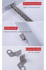 Abridor Ventana Cadena Eléctrico Control Remoto 40 Cm - Imagen 4