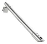 Barra Soporte Plateada En Angulo De Vidrio Ducha 100-120cm - Imagen 6