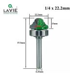 Fresa Madera Moldura Tablero Toma 1/4 X 22.2 Mm - Imagen 2