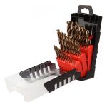 Juego De Brocas Para Inox. Cobalto Al 5% 1mm A 13mm 25pcs