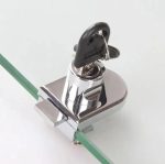 Cerradura Puerta Vidrio A Mueble De 3 A 8mm 10u - Imagen 4