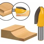 Fresa Madera Moldura Zócalo Marcos Vástago  1/2 x Bala